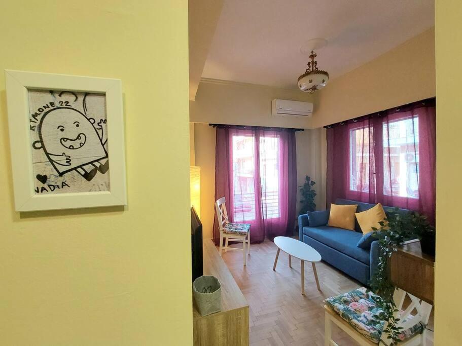 Cozy Bright New Apartment Athens Ngoại thất bức ảnh